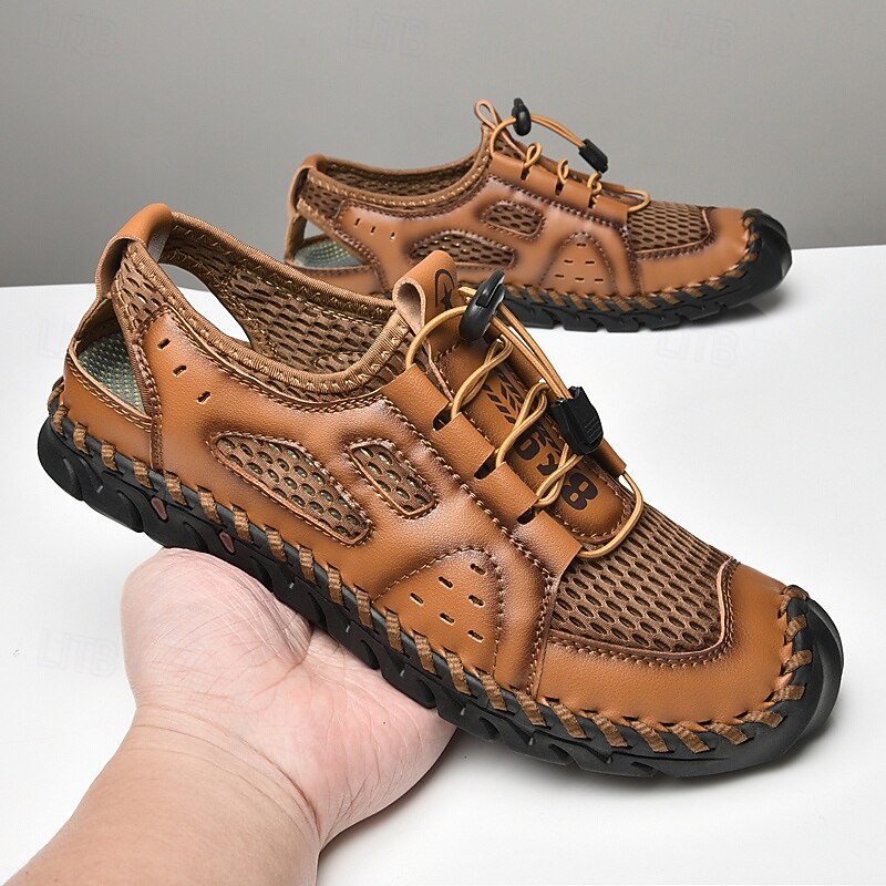 Men's Sports Sandals with Quick Drying Mesh and Adjustable Straps – Great for Hiking, Beach, and Everyday Use2