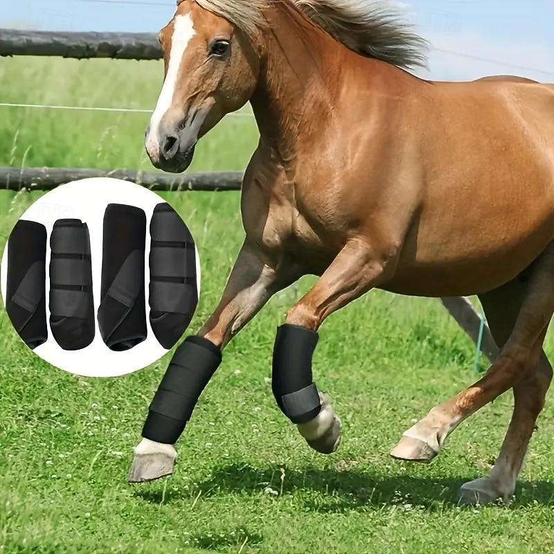 4 Protective Breathable Horse Boots for Ultimate Comfort and Durability for Active Horses