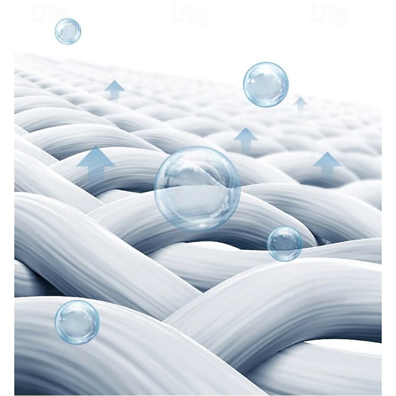 Men's Shirt Popover Shirt Summer Shirt Casual Shirt Beach Shirt Waffle Knit Shirt Black White Blue Sky Blue Army Green Long Sleeve Plain Stand Collar Vacation Hawaiian Buttons Clothing Apparel4