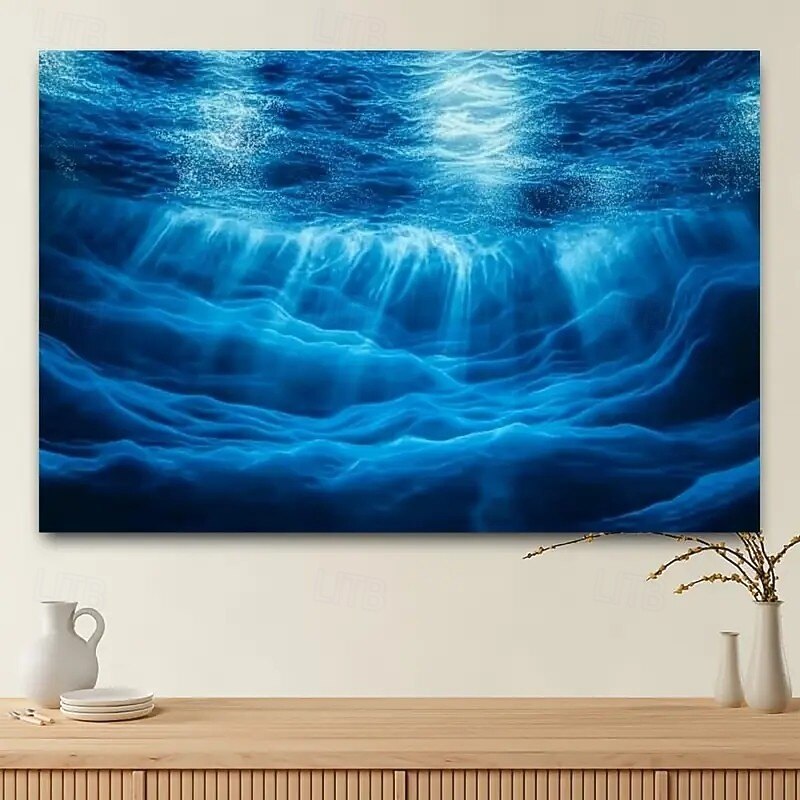 Landscape Ocean Wave Hanging Tapestry Wall Art Large Tapestry Mural Decor Photograph Backdrop Blanket Curtain Home Bedroom Living Room Decoration2