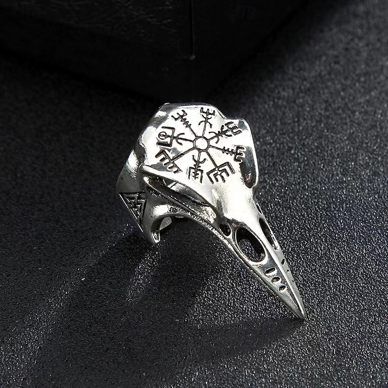 Retro Vintage Medieval Renaissance Rings Pirate Viking Fancy Dress Men's Women's Viking Pirate Halloween Carnival Vacation Party LARP Adults' Ring2