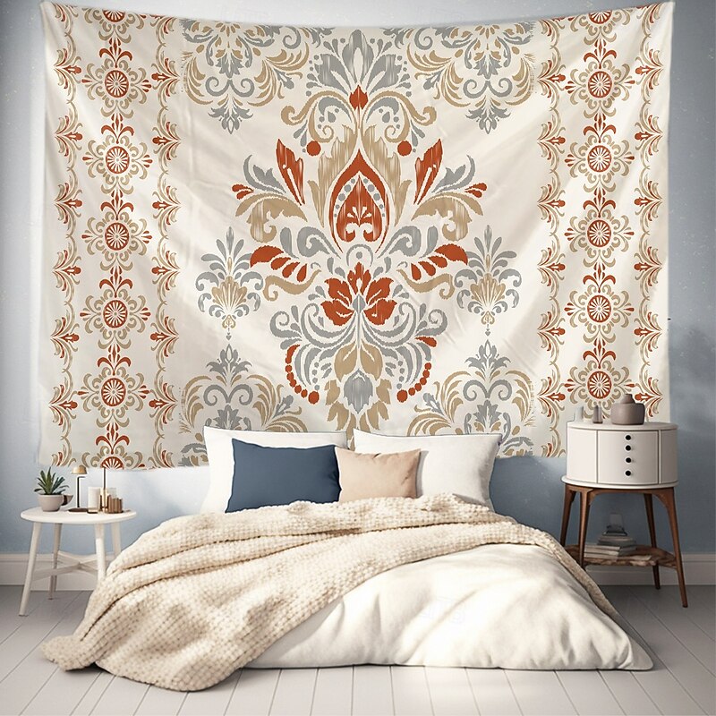 Mandala Bohemian Hanging Tapestry Wall Art Large Tapestry Mural Decor Photograph Backdrop Blanket Curtain Home Bedroom Living Room Decoration4