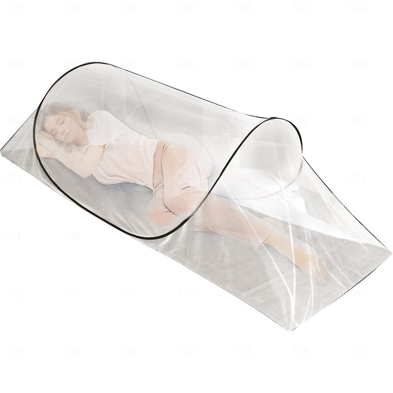 Mosquito Net Single Bed Netting Tent Portable Protections Household Textiled Bed Net Tent For Indoor Outdoor Sleep4