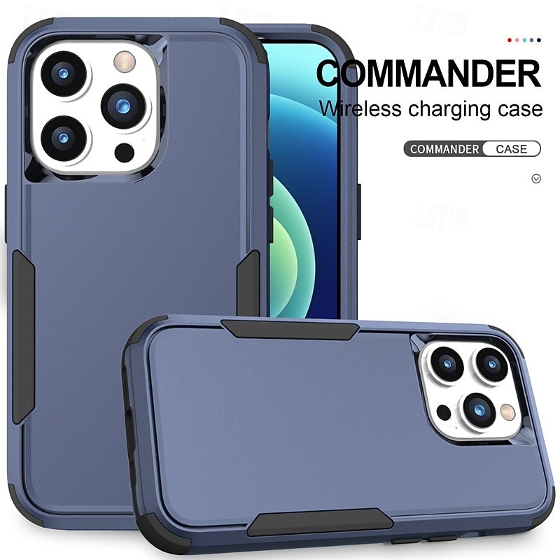 Phone Case For iPhone 17 Pro Max 17 Air 16 15 14 Pro Max Plus 13 12 11 Pro Max Mini Back Cover Magnetic Support Wireless Charging Shockproof Retro TPU PC