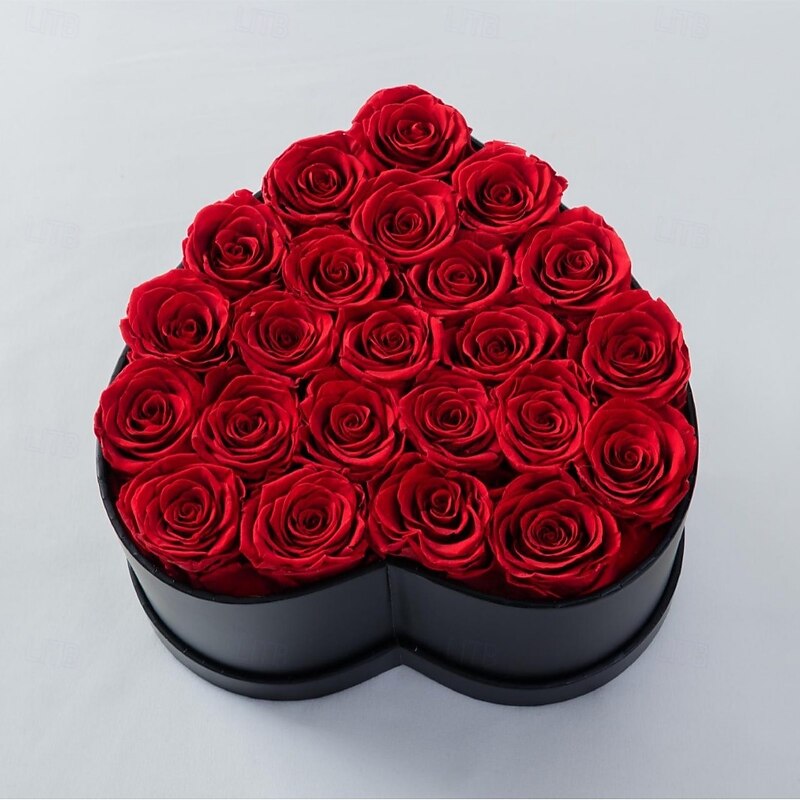 7/16/27 Flower Forever Heart Shape Box - Preserved Roses Gift for Her Preserved Flowers for Mothers Day Gifts Christmas Valentines Day Gifts for Mom4