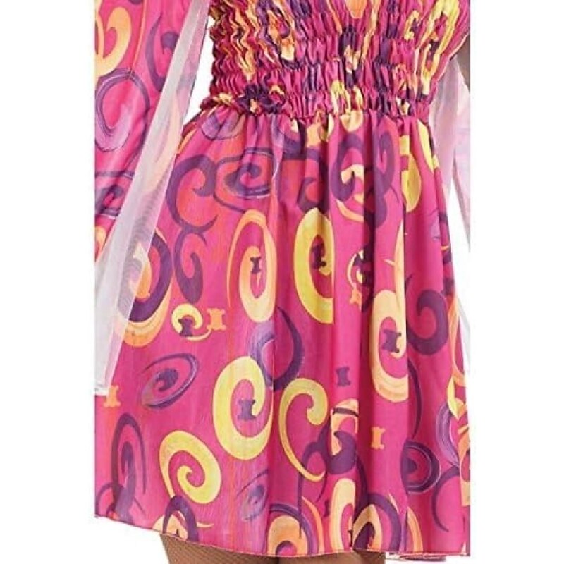 70s Fancy Dress Women Hippy Fancy Dress for Women Womens Hippie Costume Gogo Girl Costume Women2