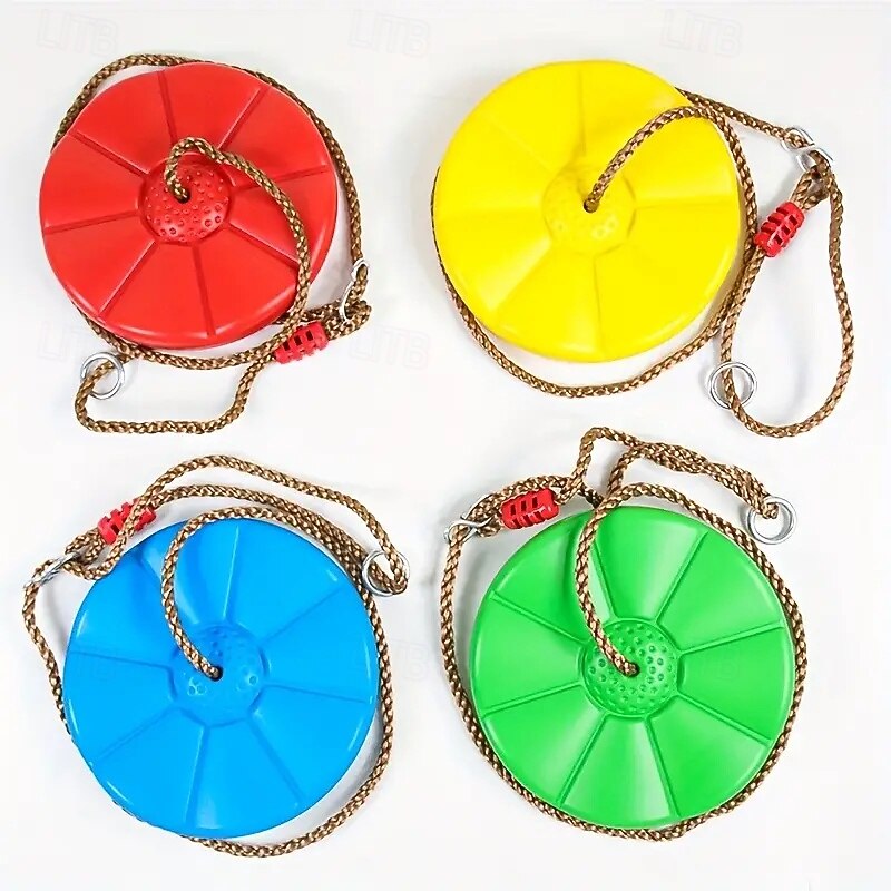 1 Octagonal Petal Hanging Chair Toy Thickened Disc Seat Type Suitable for Children's Indoor and Outdoor Playground Sports2