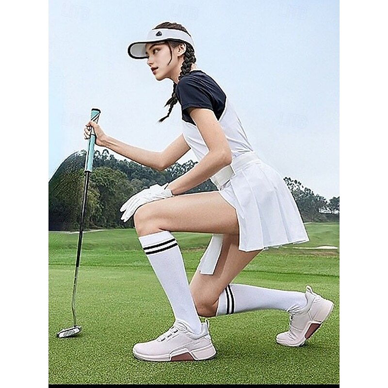 Women's striped socks - four sizes - stylish and comfortable, suitable for golf and other outdoor activities3