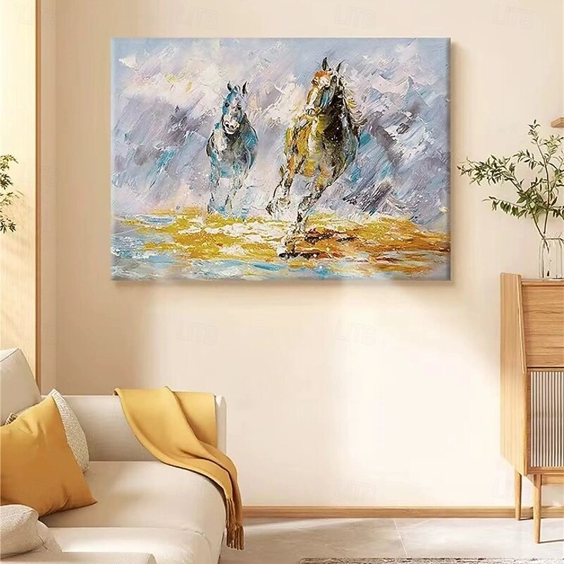 Animal oil painting handmade Abstract horse Oil Painting On Canvas hand painted Modern animla Oil Painting Hand Painted Large horse oil painting Wall Art animal painting For Home Decor3
