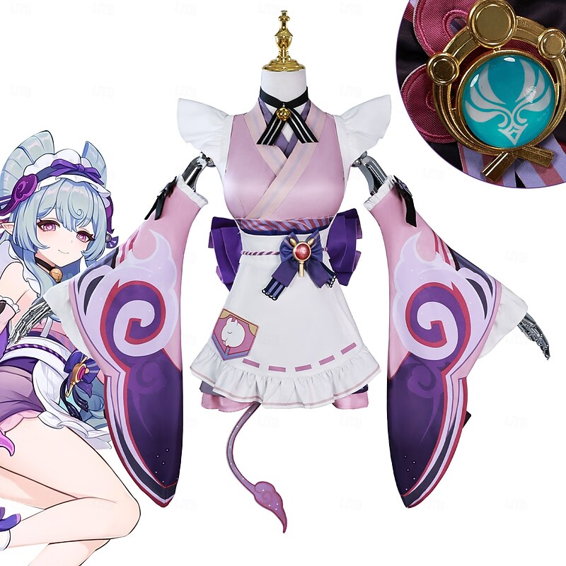 Genshin Impact Yumemizuki Mizuki Anime Cosplay Costume Outfits Video Game Costumes Halloween Carnival Party Comic Con Costume For Women's Adults'