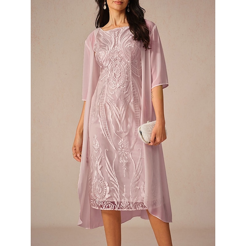 Women's Chiffon Cover-Up Jacket Solid Color Elegant Stylish Half Sleeve Sage Green Summer Spring