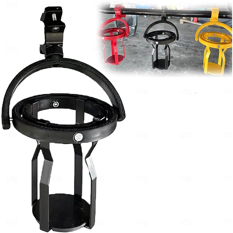 Gyroscopic Cup Holder, Gyroscopic Cup Holder no Spill for Tractor Car Bike Boat, Self Leveling Water Bottle Holder, Adjustable Clip on Hanging Drink Holder