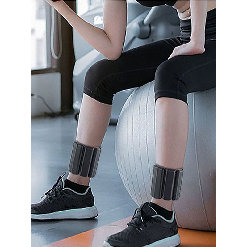 Adjustable Wrist and Ankle Weights - Comfortable Silicone Pad Wearable Resistance Training Bands for Men and Women, Great for Yoga, Running, Pilates and Home Workouts4