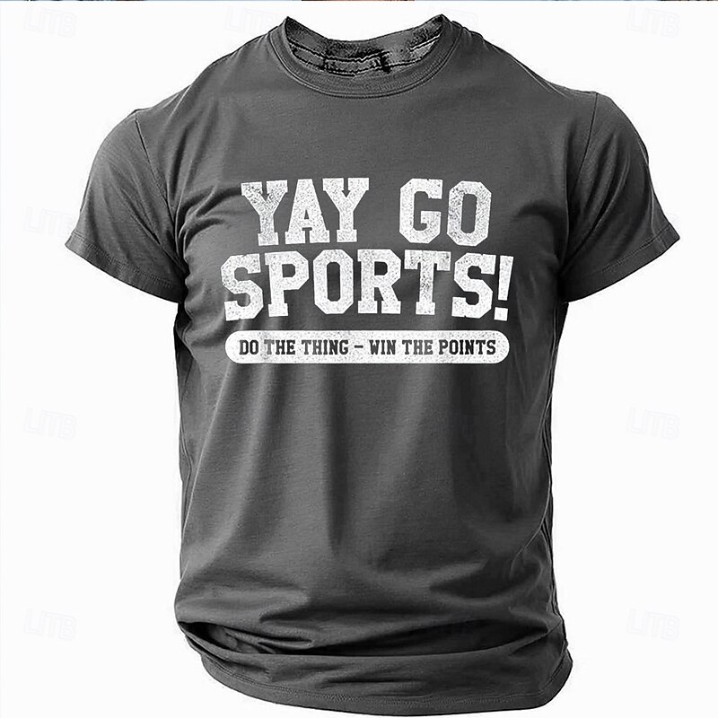 Men's Funny Slang T Shirt Short Sleeve T shirt 3D Print Crew Neck Shirt Fashion Daily Street Daily Blue Green Gray Summer Spring Clothing Apparel S M L XL XXL XXXL3