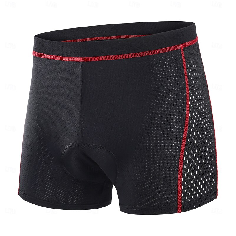 Arsuxeo Men's Solid Color Cycling Road Shorts Cycling Underwear Shorts Cycling Pants Bike Shorts Underwear Shorts Form Fit Mountain Bike MTB Road Bike Cycling Sports Reduces Chafing Wicking4