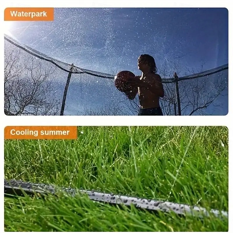 Garden Toys Children's Play Water Cooling Trampoline Sprinkler Garden Watering Hose Sprinkler3