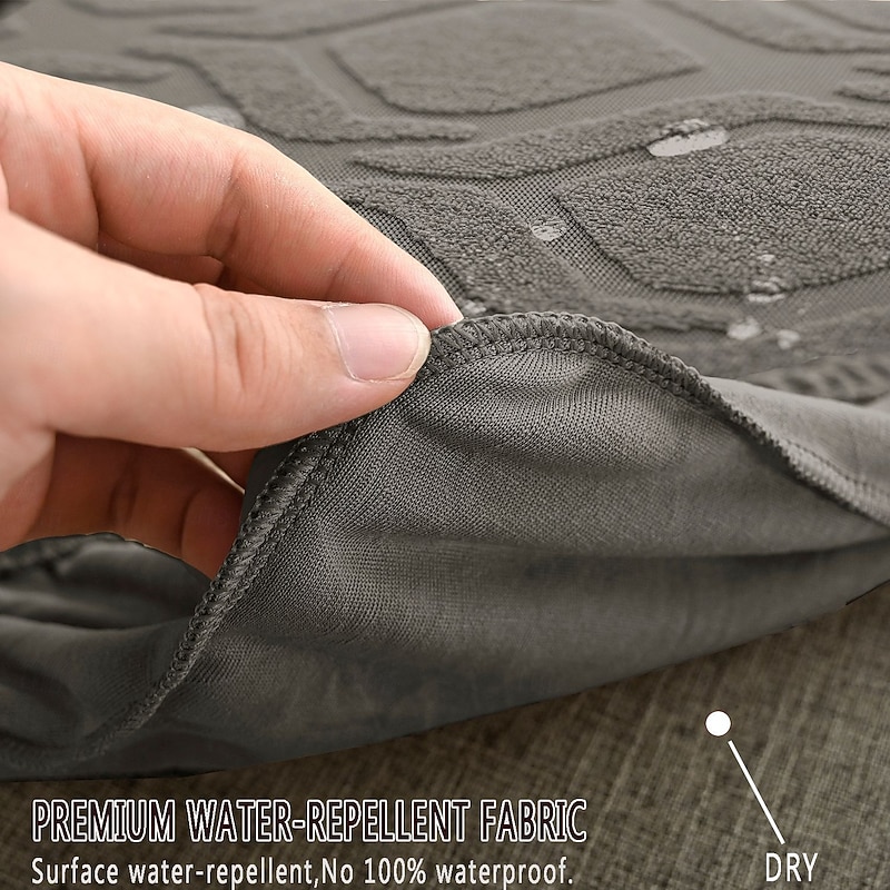 Jacquard High Stretchy Chair Covers for Dining Room,Dining Chair Slipcover Covers,Removable Washable Kitchen Chair Seat Protector Covers2