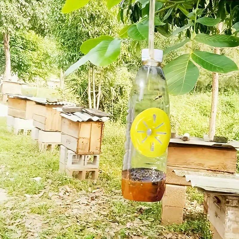 8 Pieces Wasp Trap Bee Trap Wasp Trap Flower Insect Funnel Trap Suitable for Garden Outdoor Pest Control Tool Indoor/outdoor Pest Control Tool4