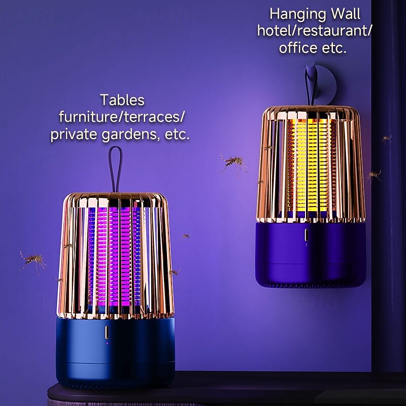 Home Camping Mosquito Killer Lamp Dual Color Light Source Night Light2