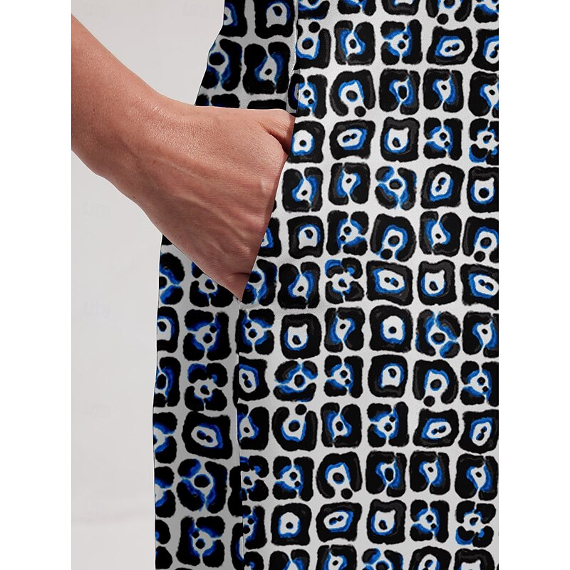 Women's Golf Dress Black Sleeveless Floral Ladies Golf Attire Clothes Outfits Wear Apparel4