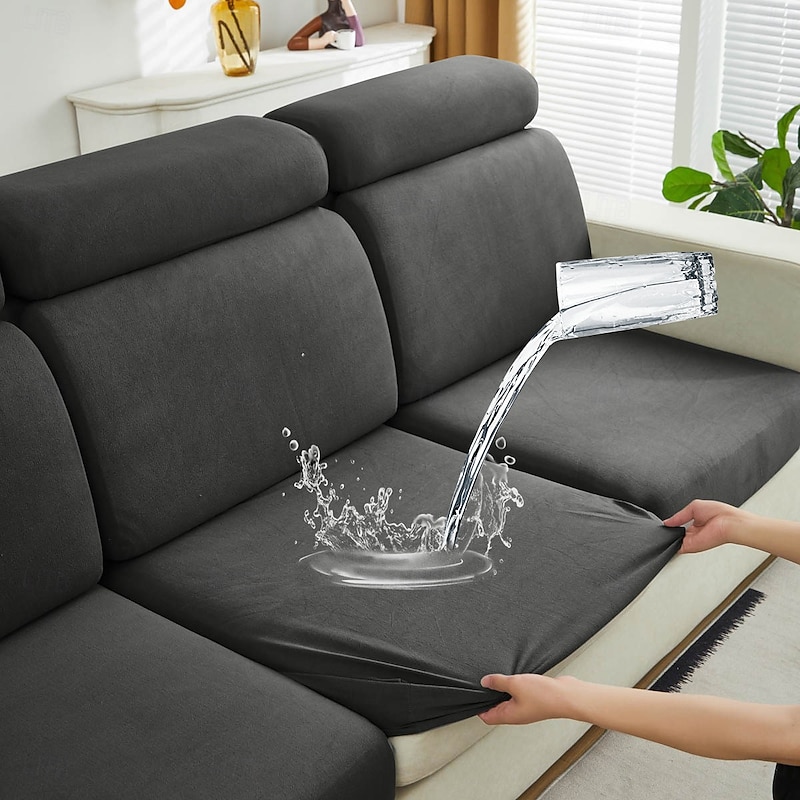 100% Waterproof Sofa Cover, Couch Cover for 1-Seater, Loveseat, and 3-Seater, Durable Furniture Protector Against Spills, Stains, and Pet Damage2