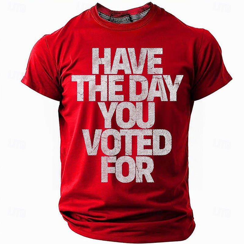 Patriotic T Shirts For Men American US Flag T Shirt Short Sleeve T shirt 3D Print Crew Neck Round Neck Shirt Fashion Daily Basic Street Casual Daily Black Red Blue Summer Spring All Seasons4