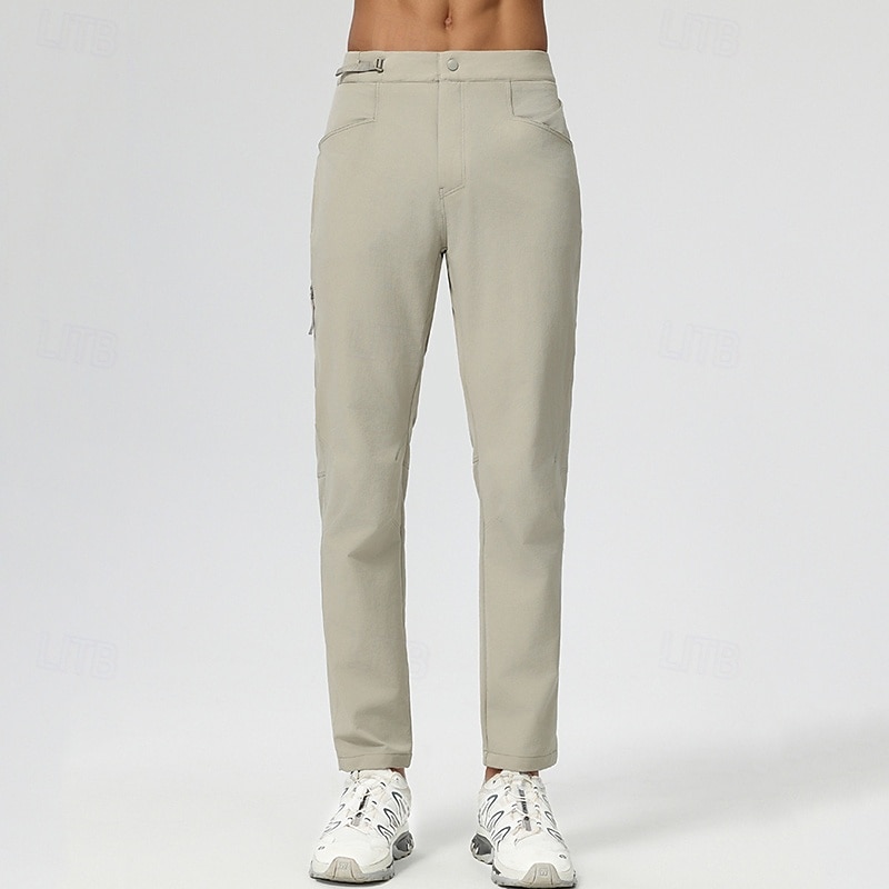 Men's Hiking Pants Trousers Softshell Pants Military Outdoor Regular Fit Waterproof Quick Dry Breathable Pants / Trousers Black Navy Blue Hunting Climbing Camping / Hiking / Caving M L XL XXL XXXL2