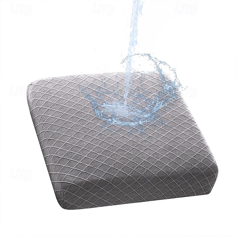 100% Waterproof Couch Cushion Covers 20*20 in ,Fit Stretch Sofa Seat Cushion Slipcovers,Sofa Covers Furniture Protector