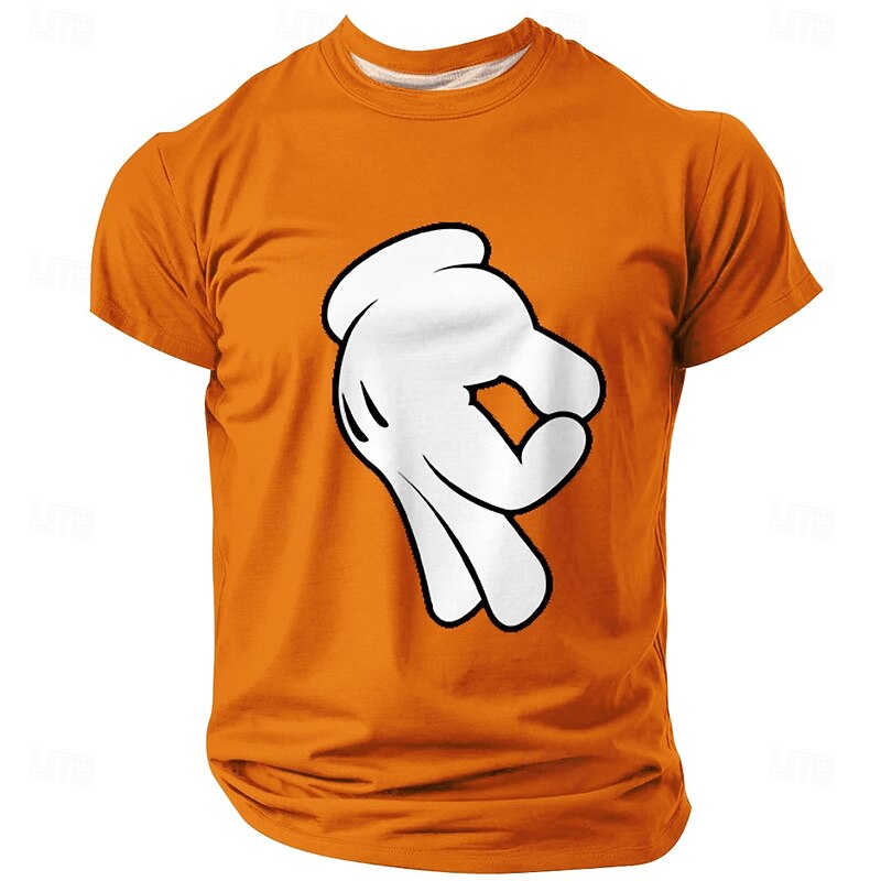 Men's Adult Humor T Shirt Short Sleeve T shirt 3D Print Crew Neck Shirt Fashion Daily Casual Street Casual Daily Black Red Blue Summer Spring All Seasons Clothing Apparel S M L XL XXL XXXL2