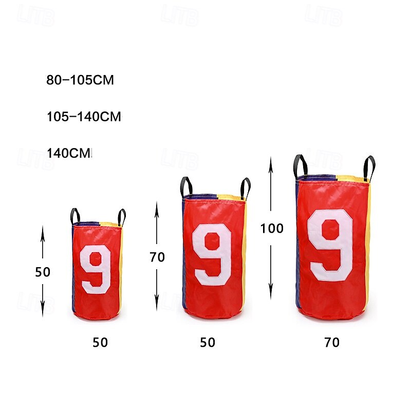 Sack Racing Bags For Outdoor Summer Backyard Lawn Carnival Game Outside Yard Camping Picnic Sack Racing Games Outdoor Sport Training Party Supplies2