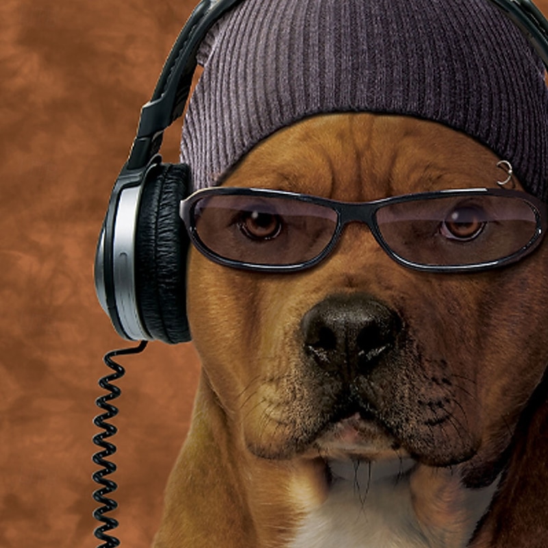 Bono Pitbull VINCENT HIE Men's 3D T Shirt Short Sleeve T shirt 3D Print Crew Neck Shirt Exaggerated Designer Party Street Casual Brown Summer Spring All Seasons Clothing Apparel2