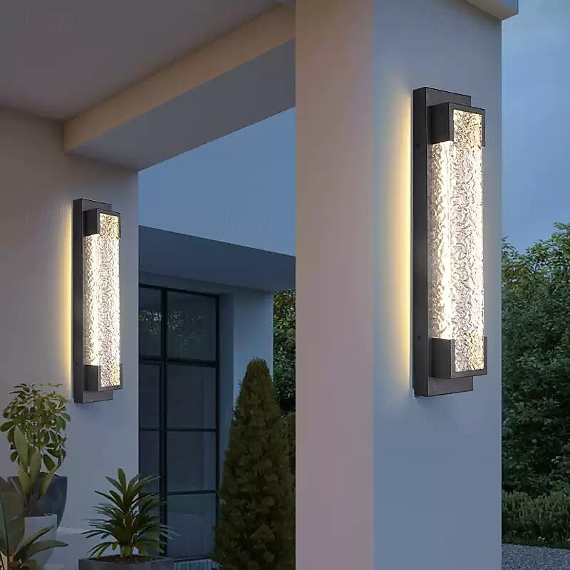 LED Outdoor/Indoor Wall Light Warm White Wall Lighting LED for Bathroom Garage Fence Deck Courtyard3