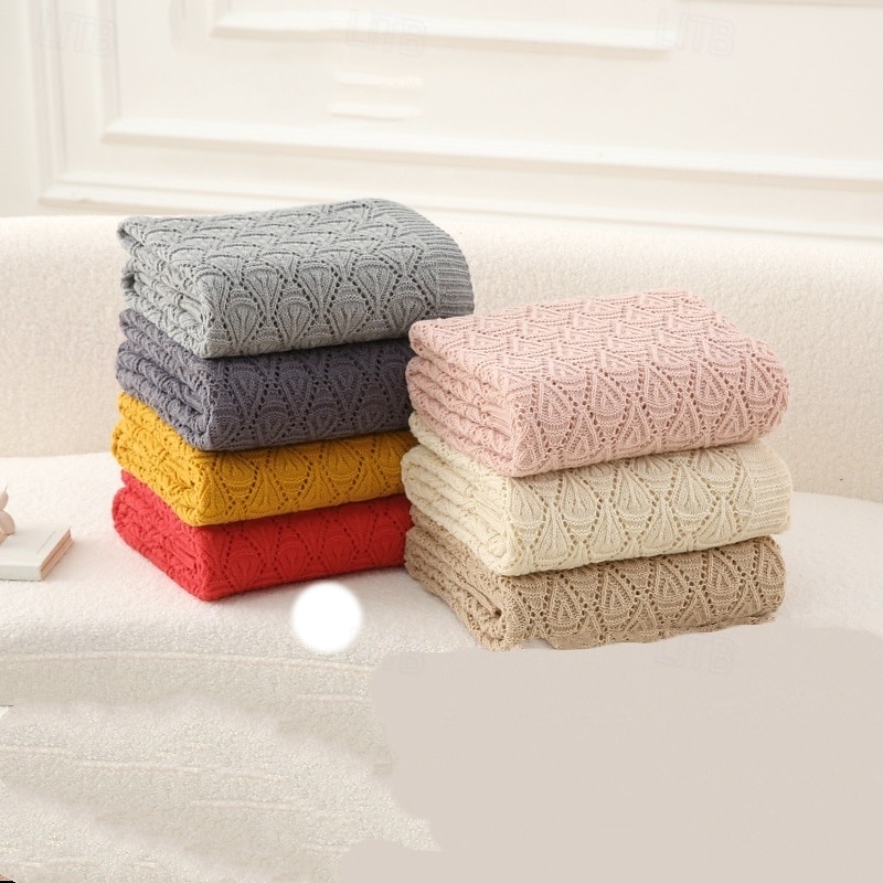 Throw Blanket for Couch-Soft Boho Bed Throw Blanket,Cozy Blanket for Summer,Cute Lightweight Blankets&Throws for Sofa,Chair,Home Decor,Woman,Man