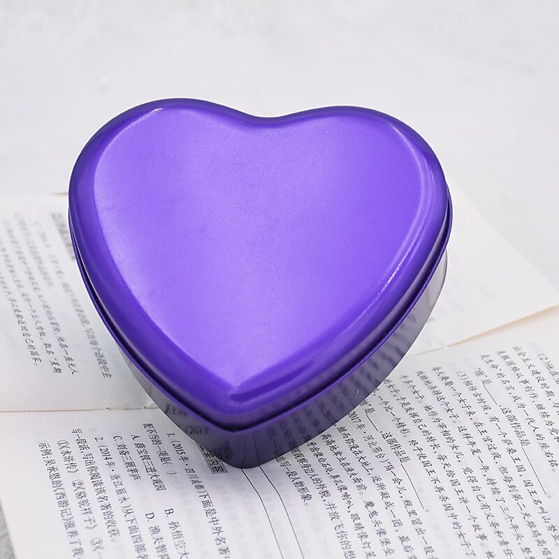 Love Heart Gift Box, Jewelry Candy Chocolate Storage Box, DIY Wedding Party Favor Box, Anti-Oxidation Keepsake Organizer2