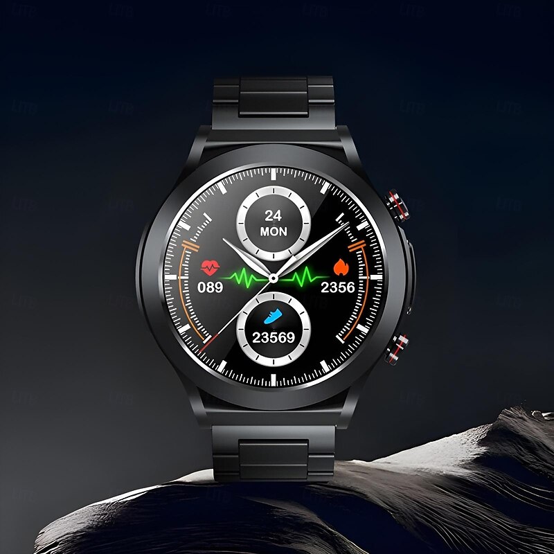 Laser Physiotherapy Blood Glucose Smart Health Watch Fitness Running Watch Bluetooth Temperature Monitoring Pedometer Compatible with Android iOS Women Men IP67 Waterproof