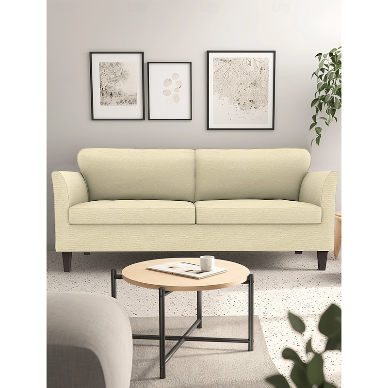 2 Seater Sofa Cover Floral Quilted 100% Cotton Slipcovers EKHOLMAcover LITB PRIME cover