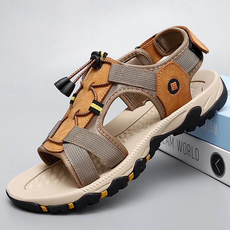 Men's Outdoor Hiking Sandals with Adjustable Straps and Rugged Sole – Durable Footwear for Outdoor Adventures and Hiking2