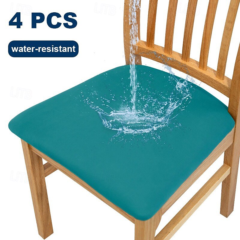 Waterproof Dining Chair Slipcovers Protective and Stylish Chair Covers Shielding Against Spills, Stains, and Liquids. Durable, High-Quality Fabric Ensures Longevity and Easy Maintenance
