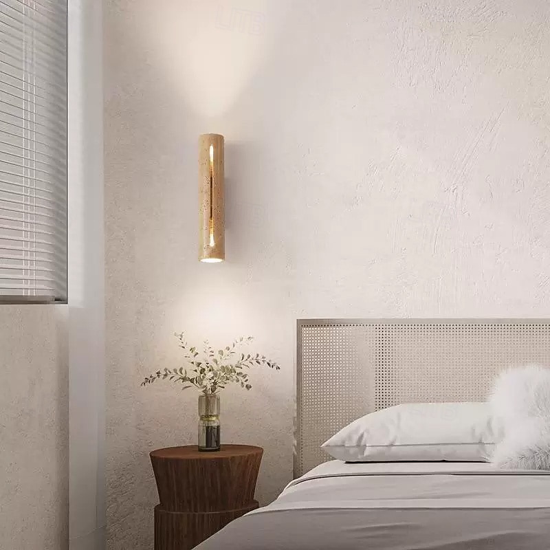 Indoor Vintage Country Wall Lights Living Room Wall Sconce Cafes Stone Light Fixture 110-120V 220-240V 5 W LED Indoor Lighting4