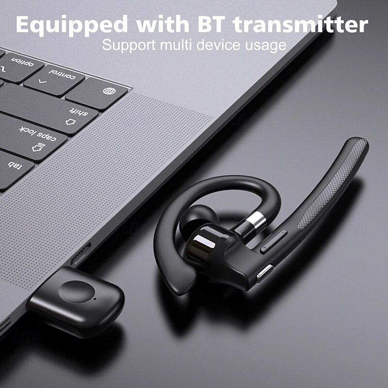 YYK-526 True Wireless Headphones TWS Earbuds, Ear Hook Bluetooth 5.3, Ergonomic Charging Box, Long Battery for Travel, Office, Cycling2