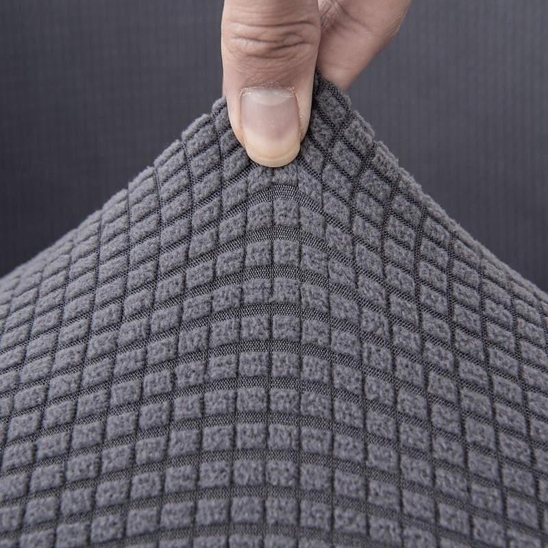 2 Piece Club Chair Slipcover Stretch Barrel Chair Covers Solid Tub Chair Slipcovers Soft Armchair Covers Removable Furniture Protector Arm Chair Cover for Living Room4