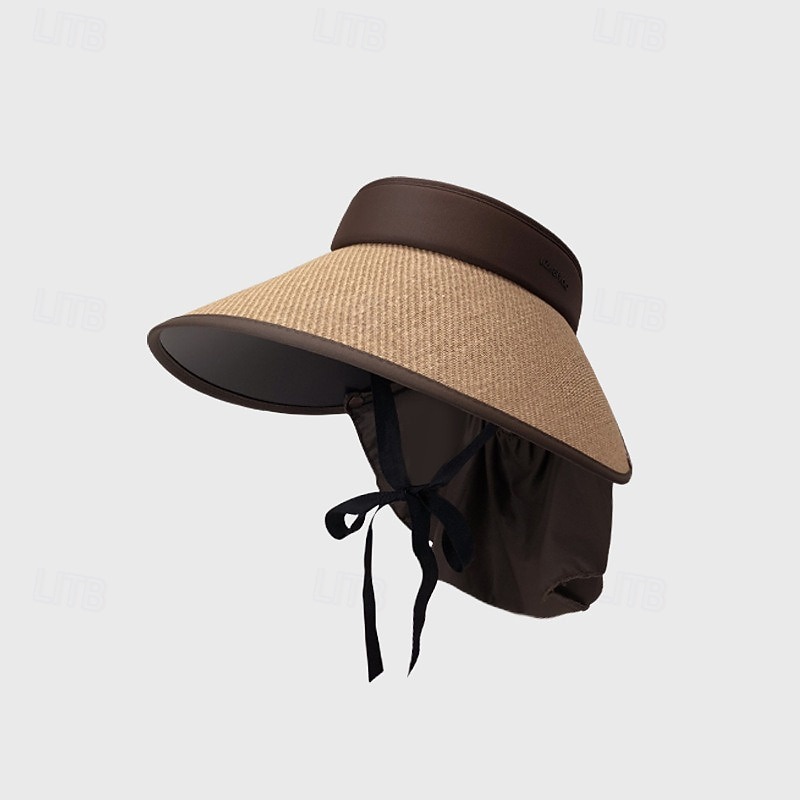 Super Wide Brim Sun Hats for Women UV Protection Beach with Neck Flap Packable Bucket Hat Sun Wraps Outdoor4