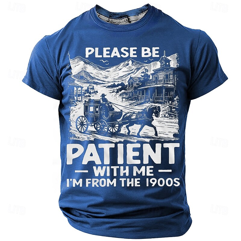 Men's Christian T Shirt Short Sleeve T shirt 3D Print Crew Neck Round Neck Shirt Fashion Daily Casual Street Casual Daily Black Blue Green Summer Spring Clothing Apparel S M L XL XXL XXXL