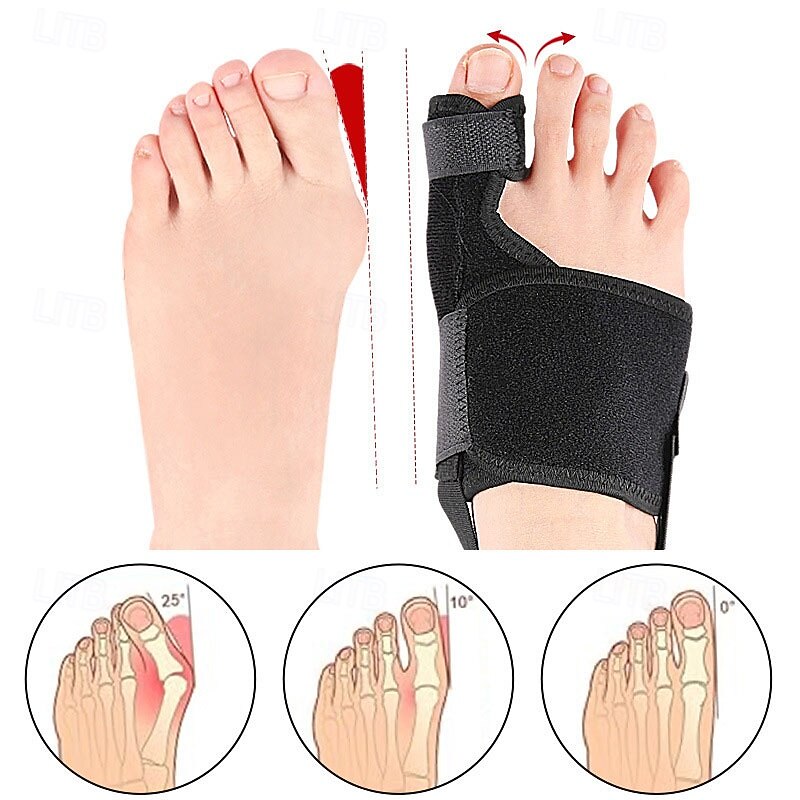 Separate Protection Sleeve For Big Toe Abduction And Adduction Toe Separator For Walking Movable Big Toe Protector2