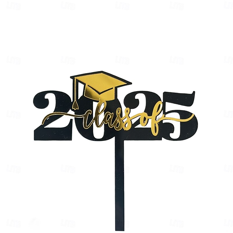 6 Pack Random Style Class of 2025 Graduation Party Centerpiece Sticks Centerpiece Table Decorations for 2025 Graduation Party Decoration Party Supplies4