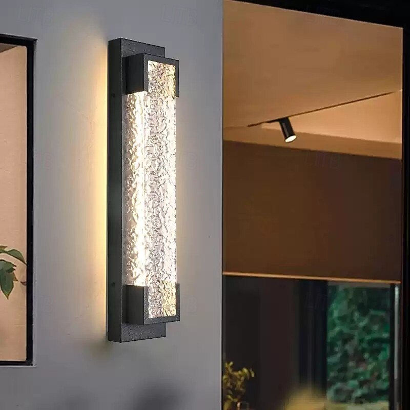 LED Outdoor/Indoor Wall Light Warm White Wall Lighting LED for Bathroom Garage Fence Deck Courtyard
