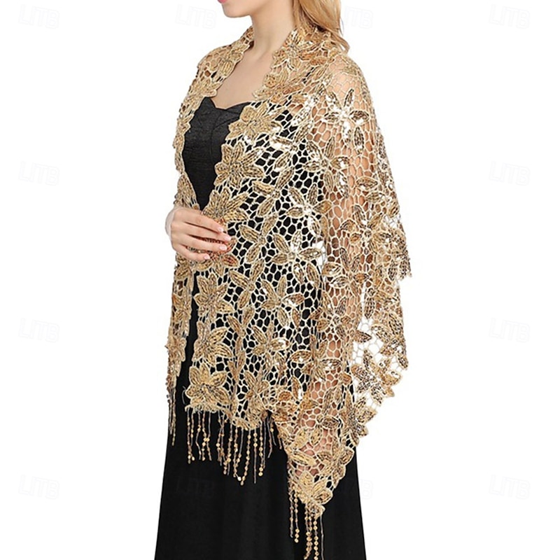 Women's Wrap Elegant Sun Protection Sleeveless Lace Wedding Wraps With Pure Color For Wedding Summer2