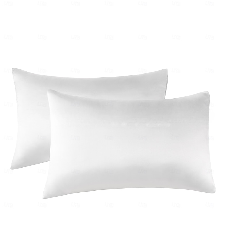 Matte Satin Pillowcase Double-sided Satin Pillowcase Washed Imitation Silk Pillowcase3