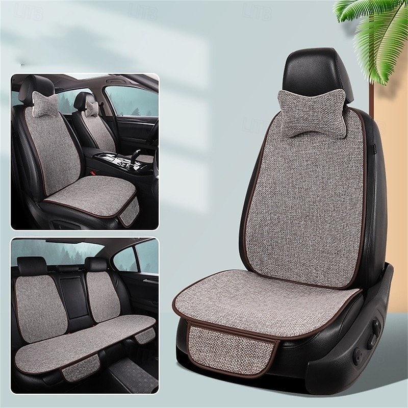StarFire Car Seat Cover for Front Seats Rear Bench Full Set Comfortable Durable for Car
