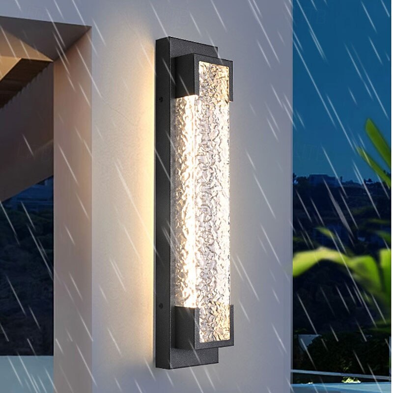 LED Outdoor/Indoor Wall Light Warm White Wall Lighting LED for Bathroom Garage Fence Deck Courtyard2